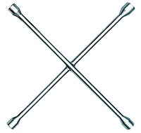 Economy Four-Way Lug Wrench for the Do-It-Yourselfer