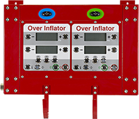 Dual Screen Tire Inflation System