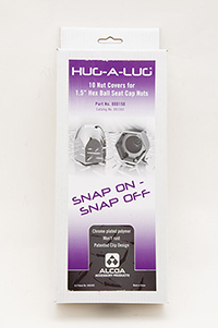 10 H-150 Hug-A-Lugs in a cardboard display container. Versatile 10-pack design.