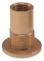 Adapter: SP-1000 type spud to accept Large Bore Swivel Valve (no bridge washer or hex nut)