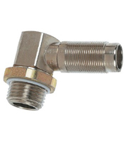 1/2" NPT Super Large Bore Angle Screw-In Spud (with locking nut and teflon seal)